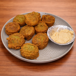 Falafel Kabab with Humus [10]
