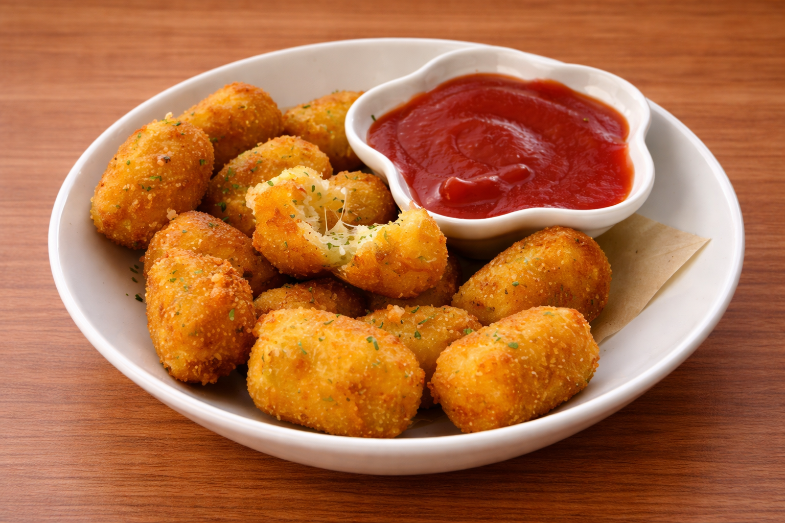 Potato Cheese Shots